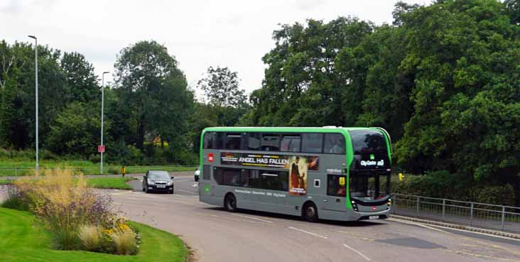 First Bristol Scania N250UD ADL Enviro400MMC 36810 m3